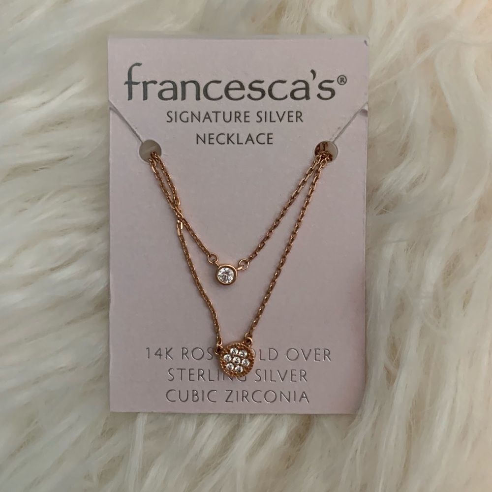 Rose Gold Francesca’s Necklace